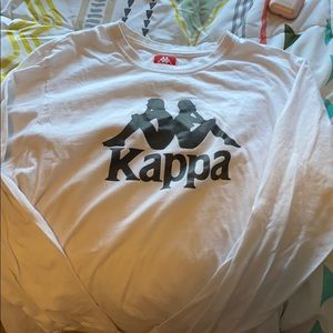 Kappa longsleeve white shirt